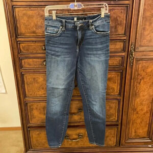 KUT from the Kloth Donna High Rise Ankle Skinny Jeans